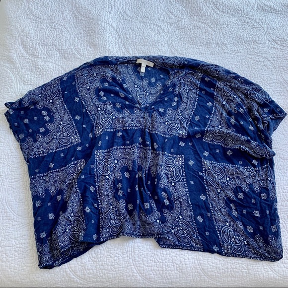 3 FOR $35 - Springfield Paisley Print Beach Top - Picture 9 of 10